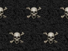 Grip-Tape Material Sheet - Skull  Crossbones