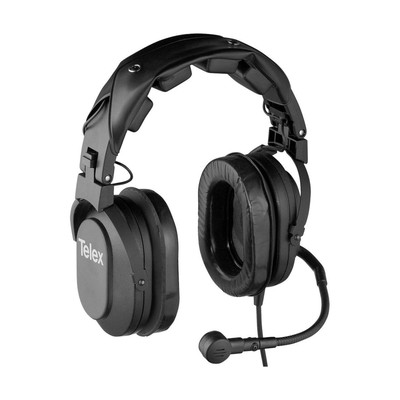 Telex HR-2R Dual Sided Cushion Noise-Cancelling Headset with RTS Connector & ...