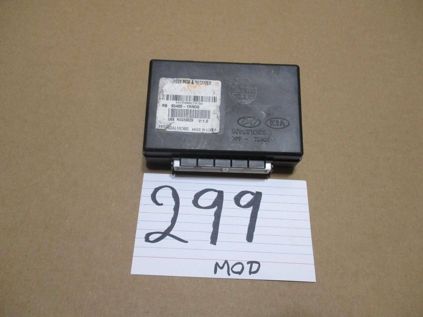 14 15 16 17 Hyundai Accent Used Body Control Module Computer #299-MOD