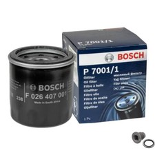 BOSCH Ölfilter mit Ölablassschraube für Nissan Micra IV K13_ 1.2 DiG-S Renault