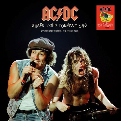 AC/DC 4xLP BOX SET - Shake Your Foundations - Colored Vinyl 300 ...