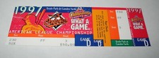 1997 Baseball Baltimore Orioles American League Championship Series Full Ticket
