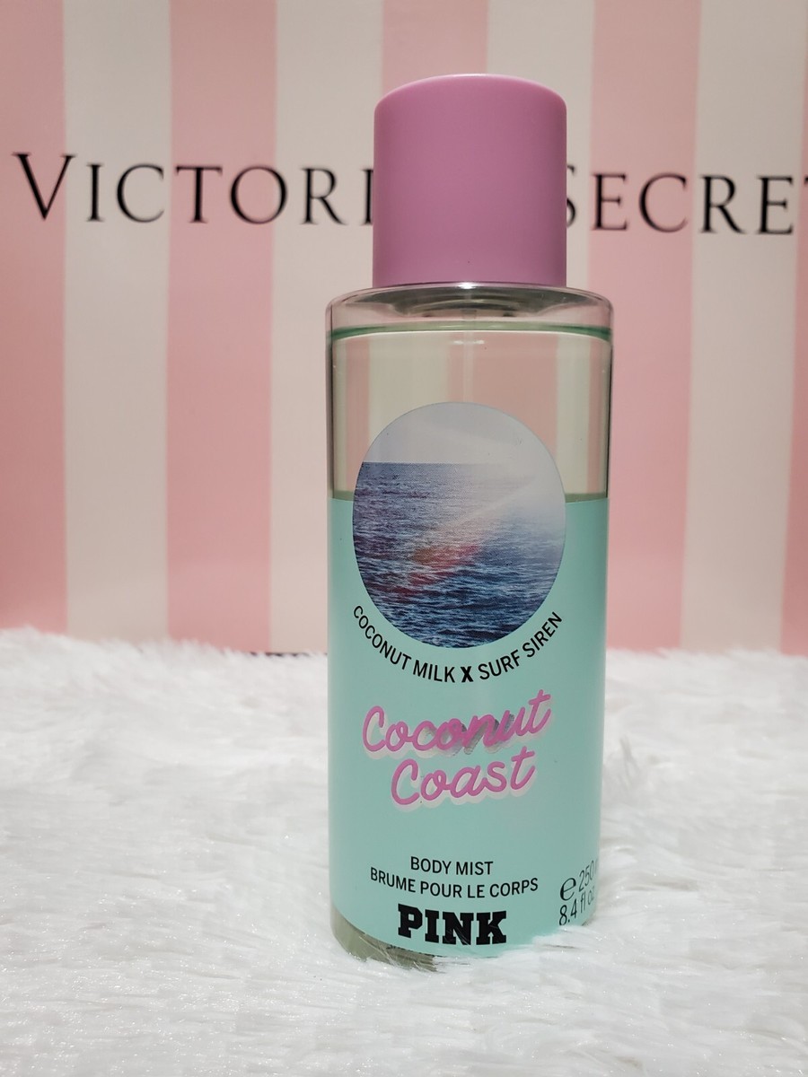 VICTORIA'S SECRET PINK COCONUT COAST BODY MIST 8.4 FL OZ | eBay