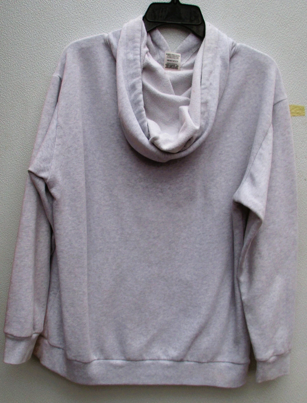 UNDERCOVER Felpa con cappuccio pullover Victoria's Secret rosa grigio e nero donna taglia S
