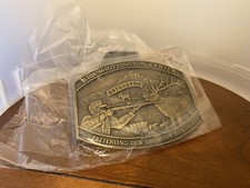 NRA National Rifle Association Whittington Center Raton NM Belt Buckle 1988 NIP