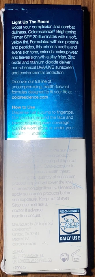 ColoreScience Bronzing Primer SPF 20 1 oz. Primer - Image 3 of 3