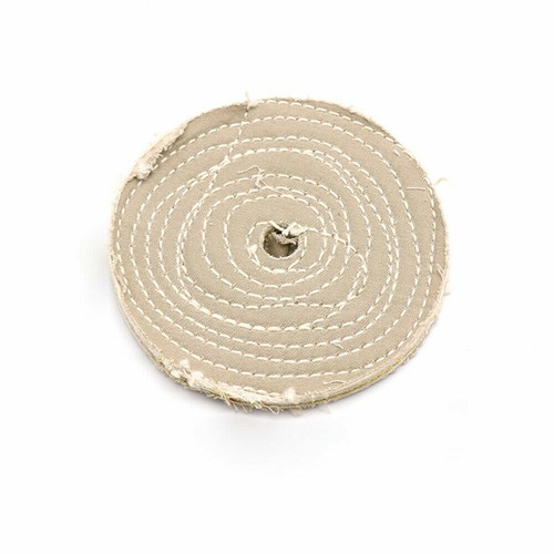 75-250mm Stitch Cotton Cloth Polishing Buffing Wheel Disc Pads for Bench Grinder - Picture 6 of 6