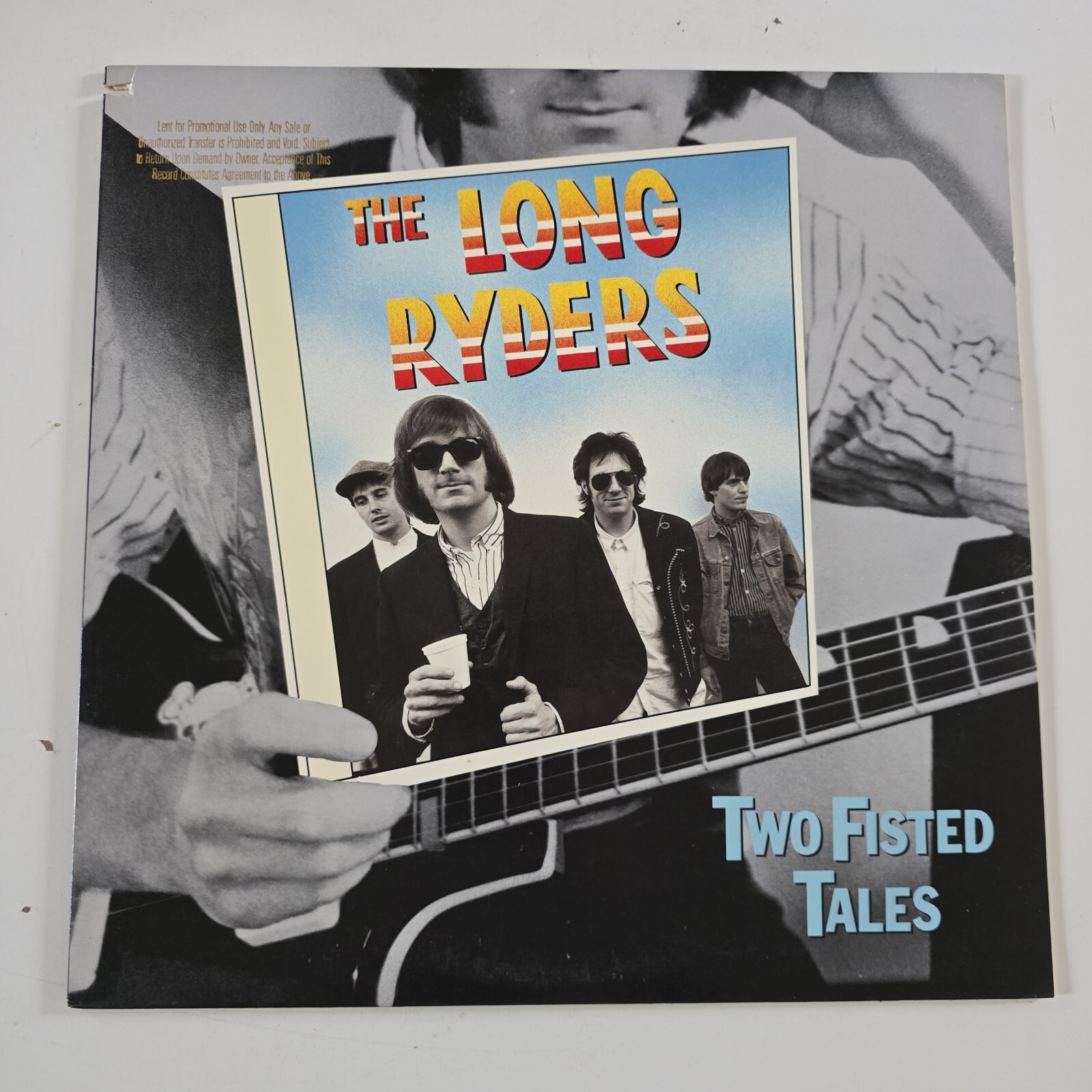 The Long Ryders Two Fisted Tales GSP Promo Vinyl LP 1987 Island Records Garage