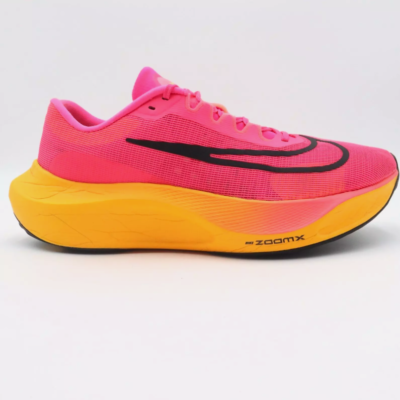 pink orange nike