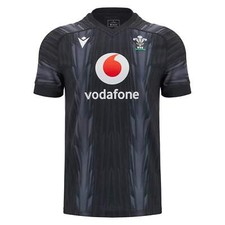 Macron Wales WRU 2024/2025 Men's Training Rugby Shirt - RRP £76.00