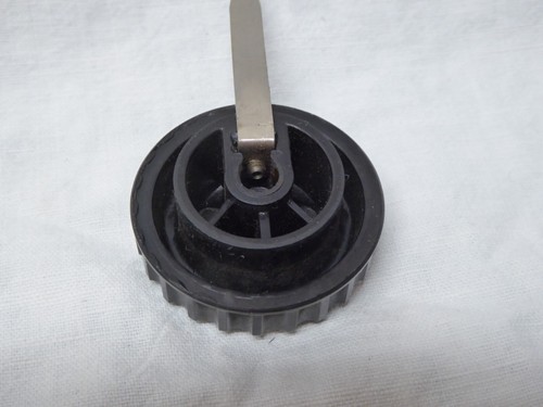 Zeiger-Drehknopf 42mm Ø - für 6mm Achse - Zeigerlänge 58mm - Sehr gut     (DK07) - Picture 3 of 3