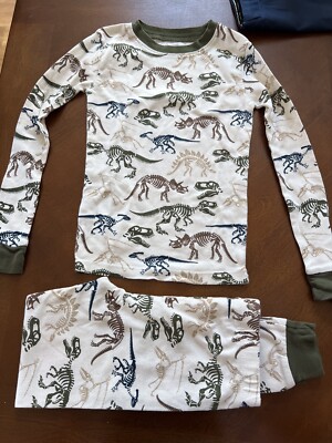 Member Mark Dinosaur Skeleton Boys Pj Set Size 6 New Without Tags
