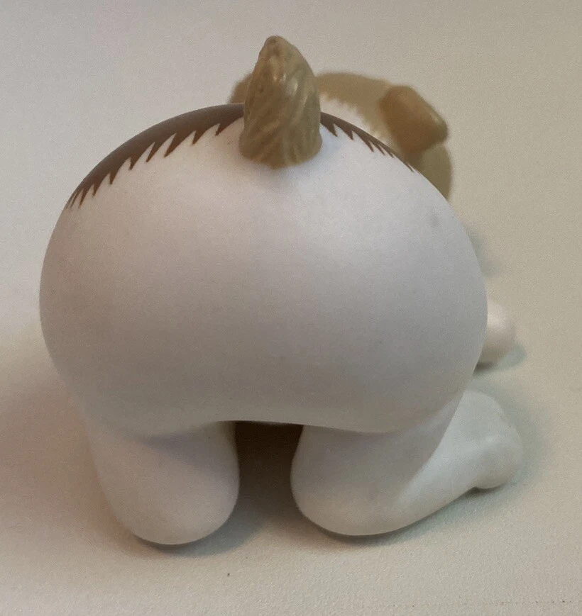 Vtg 1993 Puppy Surprise Funtime Babies Brown White Dog Hasbro HTF *No Sock* - Image 4 of 4