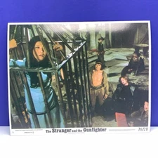 Lobby Card movie theater poster litho 76 Stranger Gunfighter Kung Fu Cleef f BC3