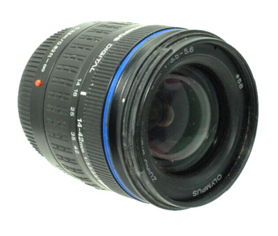Olympus 14-42mm 1:3,5-5,6 ED Objektiv für Four Third Mount - 62385