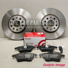 FOR VW GOLF R MK7 BREMBO REAR BRAKE DISCS 310MM AND PADS
