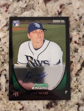2011 Bowman Chrome Rookie Auto Jake McGee #191 Auto