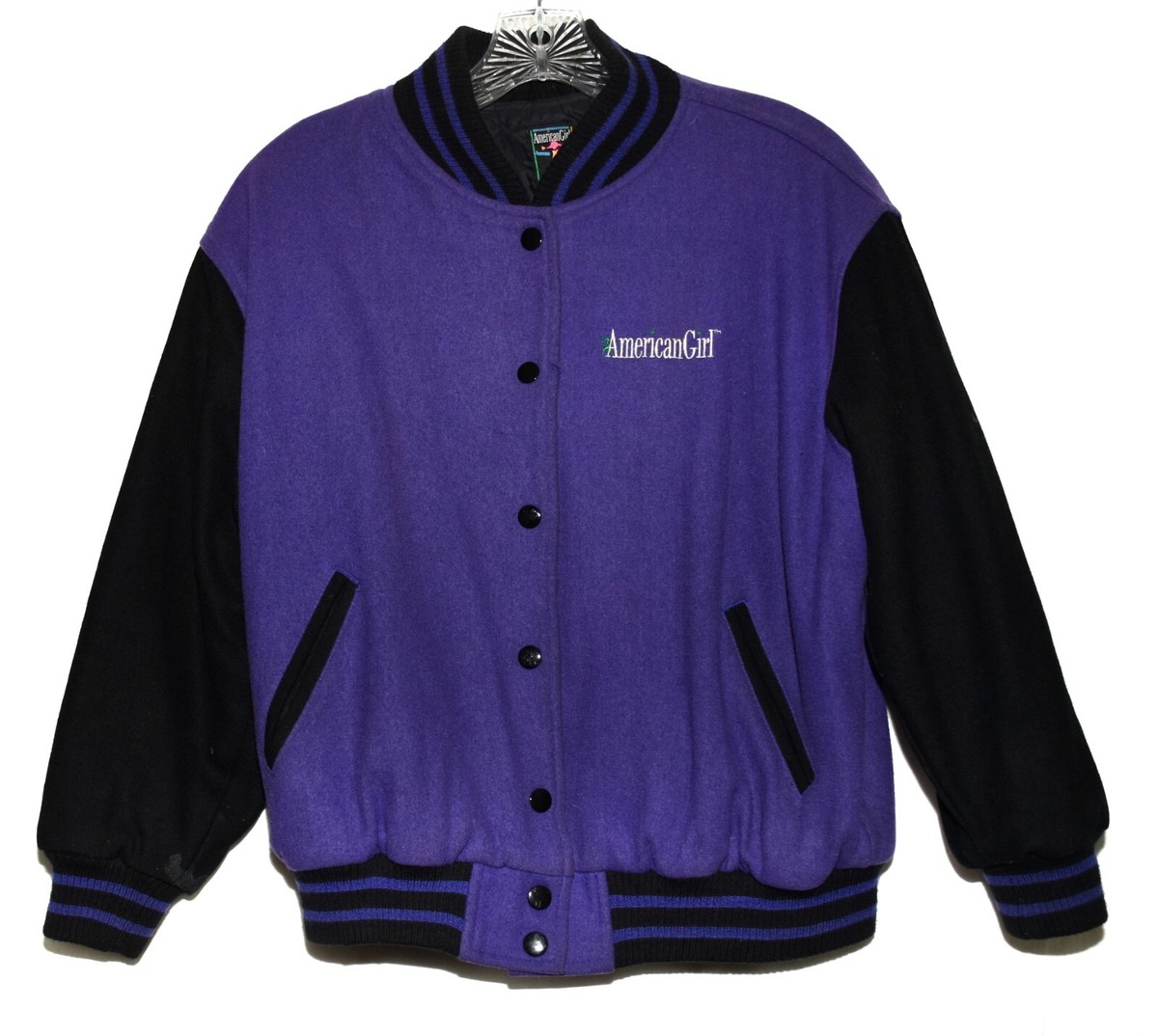 American Girl Doll Gear Purple Black Varsity Lettermans Youth 