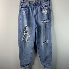 American Eagle Mom Jeans Women's Size 0 Long Relaxed