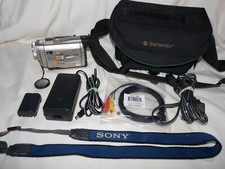 Sony DCR-TRV8 MiniDv Mini Dv Camera Stereo Camcorder VCR Player Video Transfer