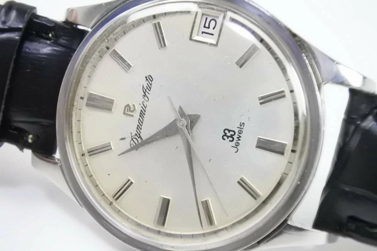Ricoh Dynamic Auto 33 Jewels Automatic Calendar Stainless Steel 60's Men's  Watch