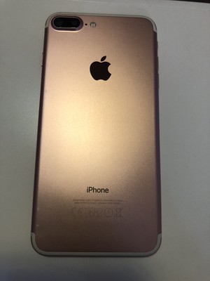 Genuine Battery Back Cover Housing With Parts Rose Gold Iphone 7 Plus Used Ab Ebay