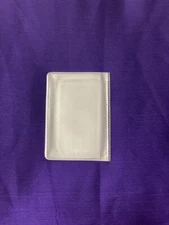 Mens Wallet Inserts 6 Page Card/Pic Holder Windows 2 pieces