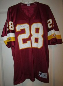 darrell green autographed jersey