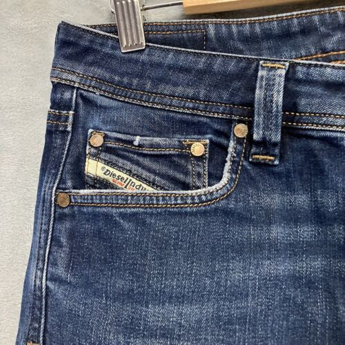 Diesel Larkee-Beex Jeans Mens W30 L26 Regular Tapered Blue Stretch - Picture 3 of 11