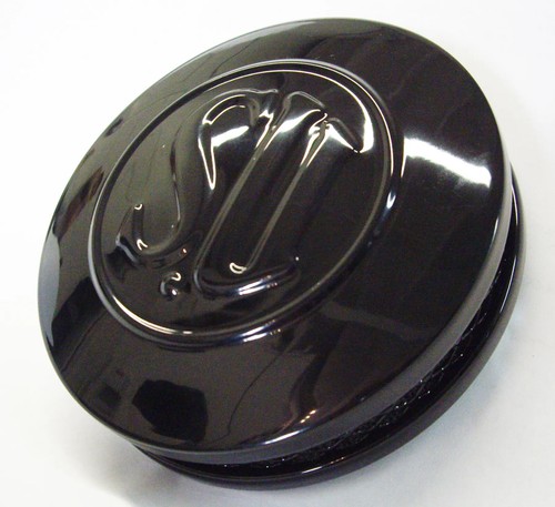 New Genuine Black (30mm) SU Air Cleaner Assembly Eliminator I and 2 Carburetors - Foto 2 di 2