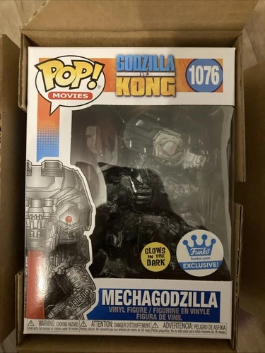 FUNKO POP! Movies Godzilla vs Kong- #1076 Mechagodzilla GITD Funko  Exclusive