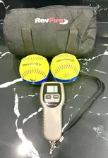 RevFire Rev-Fire Fastpitch Softball Pitching speed, spin rate, RPM 12” Rare!!