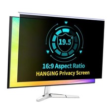 19.5 Inch Computer Privacy Screen for 16:9 Hanging 19.5" WIDESCREEN 16:9 