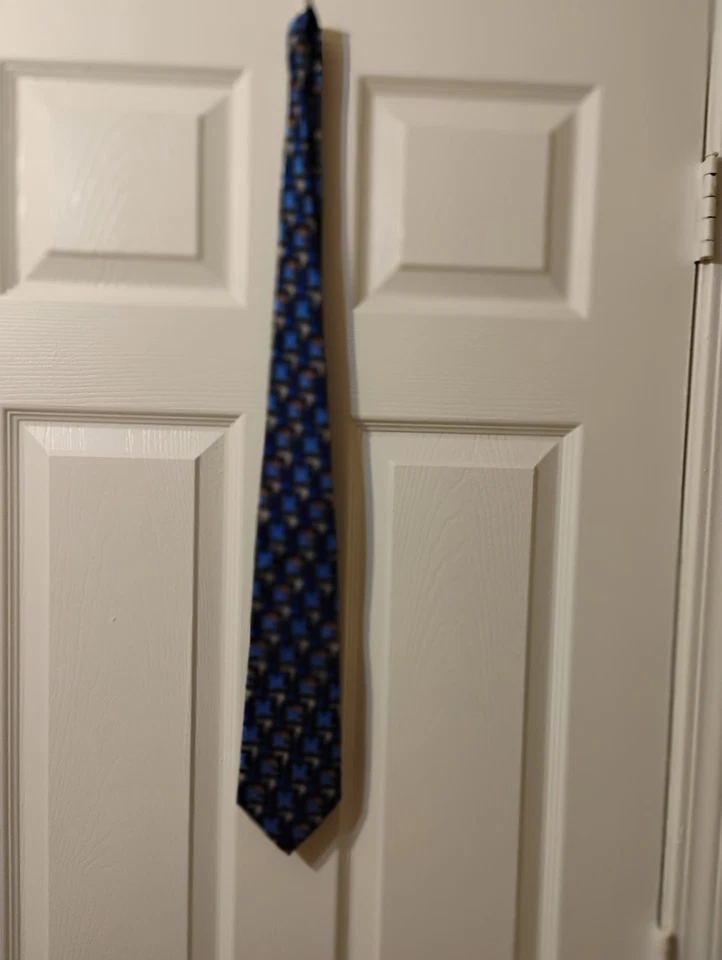 Corbata para hombre logotipo de Tigres de la Universidad de Memphis Foto 4 de 4