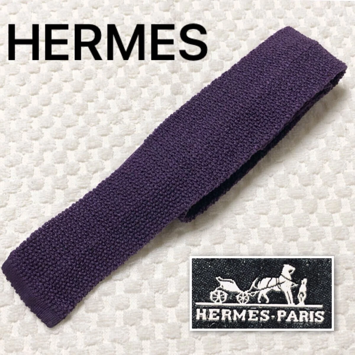 HERMÈS Knit Ties for Men for sale - eBay