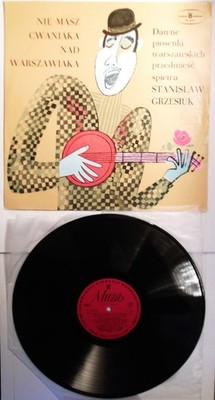 Stanislaw Grzesiuk - Nie Masz Cwaniaka Nad Warszawiaka - Polish Vinyl LP - Exc +