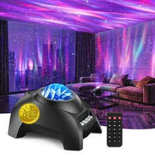 Northern Galaxy Light Aurora Projector, Star Projector with 33 Light Effects,...