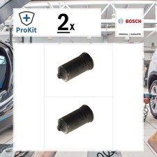 2x ORIGINAL® Bosch Kraftstofffilter für VW GOLF I Cabriolet SCIROCCO GOLF I