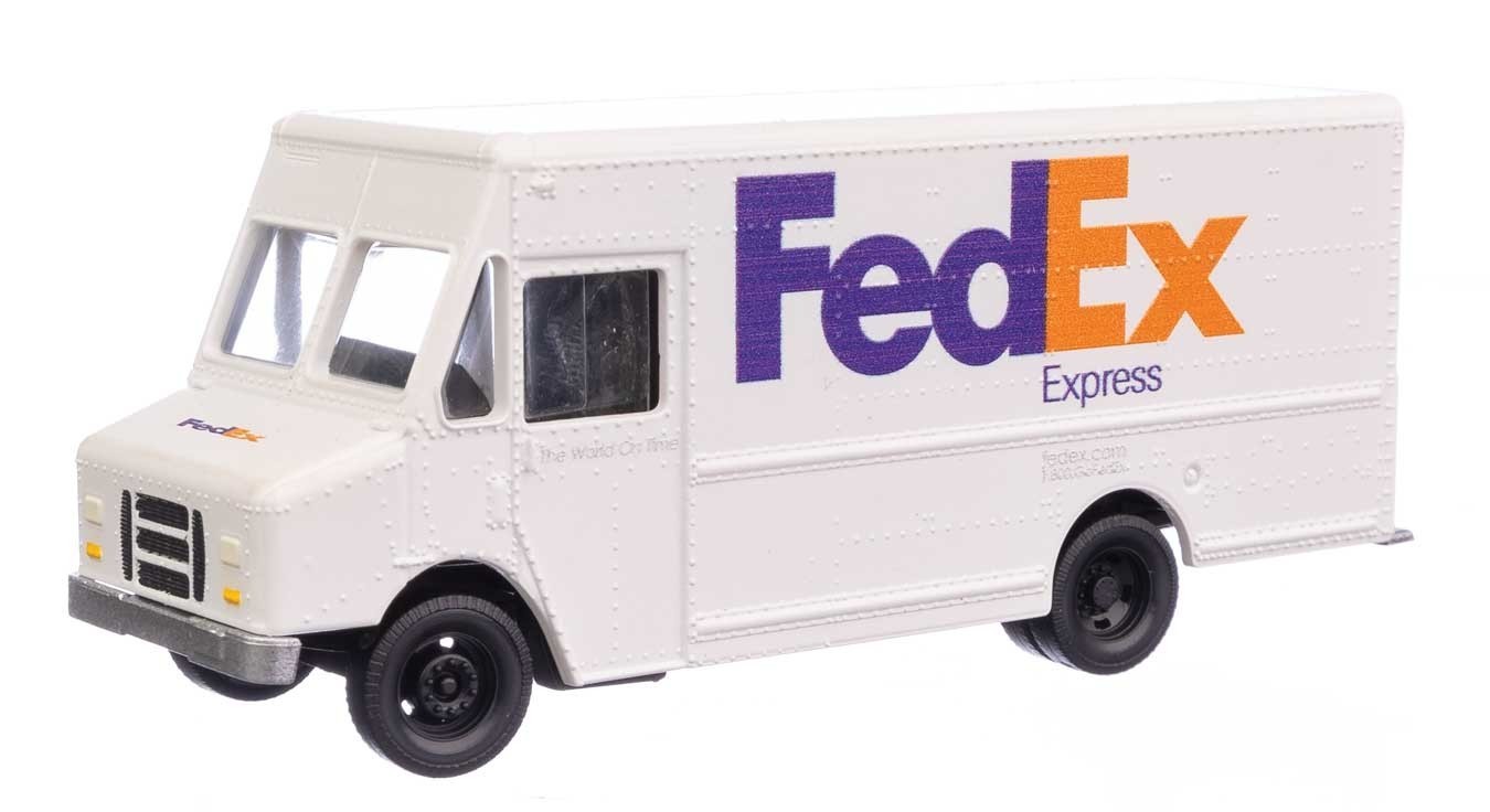 H0 Scale - Walthers Morgan Olson Route Star Van FedEx Express -- 12103 Neu
