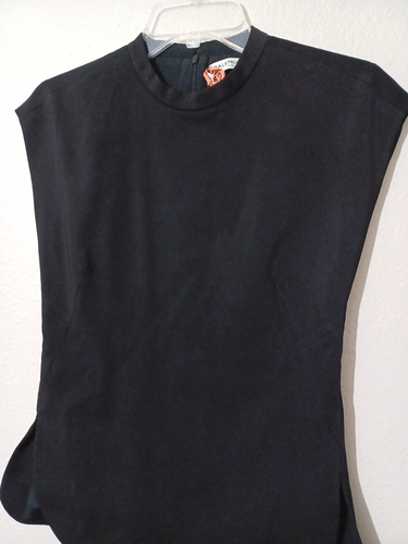 Balenciaga Damen Schwarz Ärmellos Smoking Typ Struktur Top Größe XS - Bild 5 von 16
