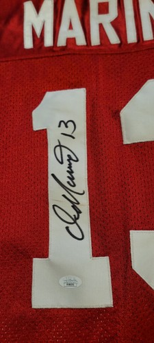Maillot Dan Marino (Dolphins) Signé - Authentifié JSA - Taille 52 - Original NFL