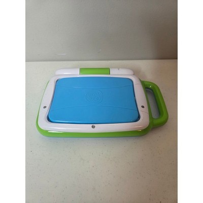 LeapFrog Leaptop Touch 2-in-1 Kids Learning Laptop Green Tested Works Toy