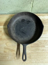 VTG BSR No. 10 12 7/16” Cast Iron Pan Skillet Birmingham Stove Range