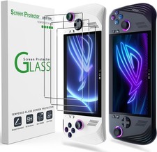 Water-Resistant Scratch-Resistant Screen Protectors for ASUS ROG Ally Devices