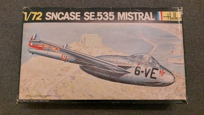 Modellbausatz 1:72 Heller Sncase SE.535 Mistral