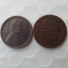 ---1909-S VDB Lincoln Wheat Cent Penny Rare Sought---As shown in the figure