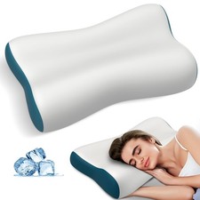 Cervical Neck Pillow for Pain Relief, Contour Memory Foam Pillows Ergonomic P...