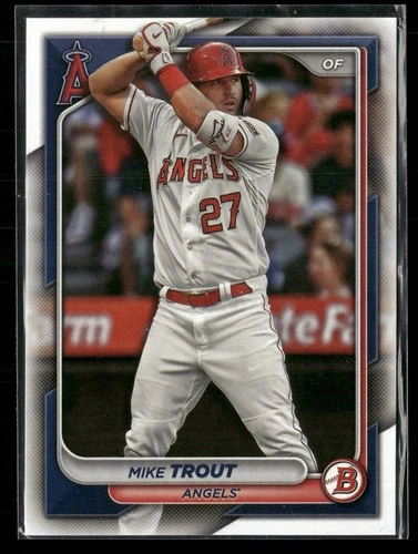 2024 Bowman Mike Trout #19 Los Angeles Angels Base Card