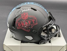 Jayden Waddle Dolphins Signed 2021 NFL Draft Mini Helmet AUTO Fanatics