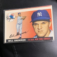 Topps 1955 Topps Base Set #22 Bill Skowron New York Yankees Baseball Card